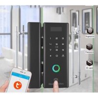 Khoá cửa thông minh kính cường lực DAIYA B5 Metal -Khóa cửa vân tay mở khóa bằng vân tay, mật mã , thẻ từ, remote