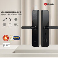 Khóa cửa thông minh Lockin Smart Lock X1 màu sắc sang trọng 6 cách mở khoá tích hợp Mi Home App