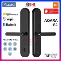 Khoá cửa thông minh Xiaomi Aqara S2 mới nhất 2020, nhận diện vân tay, NFC, Bluetooth, Wifi, ZNMS12LM