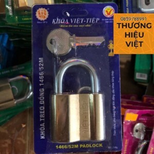 Khóa cửa treo Việt Tiệp đồng 1466/52M