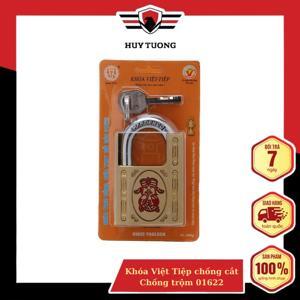Khóa cửa treo Việt Tiệp đồng bấm 01622