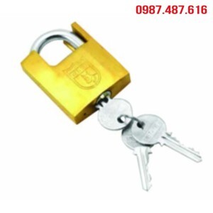 Khóa cửa treo Việt Tiệp đồng bấm 01525