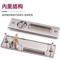 Khóa Cửa Trượt Móc Tay Cầm Khóa Cửa Trượt Phòng Tắm Ban Công Nhà Bếp Vô Hình Nhà Vệ Sinh Cửa Trượt Móc Khóa Cửa Trượt Khóa Cửa Trượt