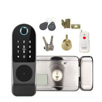 Khóa cửa vân tay cho cổng sắt Viro VR-1200C
