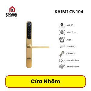 Khóa cửa vân tay dành cho cửa nhôm Kaimi CN104