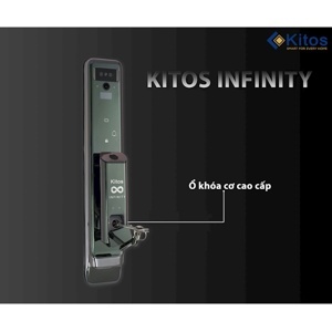 Khoá cửa vân tay Kitos Infinity 3D Face
