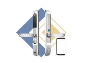 Khóa cửa vân tay nhôm Xingfa Kitos KT-AL520