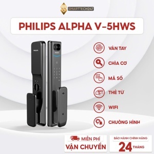 Khóa cửa vân tay Philips Alpha