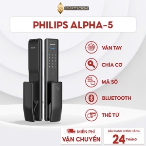 Khóa cửa vân tay Philips Alpha