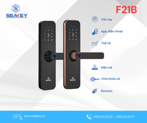 Khóa cửa vân tay Seakey F21B