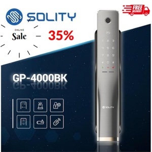 Khóa cửa vân tay Solity GP-4000BK
