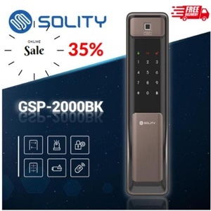 Khóa cửa vân tay Solity GSP-2000BK