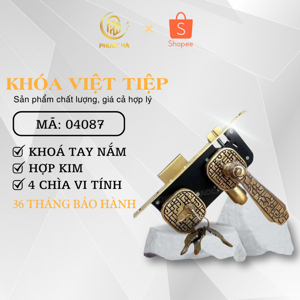 Khóa cửa Việt Tiệp 04087