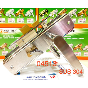 Khóa cửa Việt Tiệp tay gạt 04513