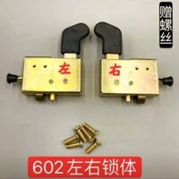 Khóa cửa xe ba bánh điện, phụ tùng xe ba bánh, khóa 602, khóa xe điện, khóa cửa đa năng, bộ đầy đủ, mẫu cũ, chính hãng 2WI6