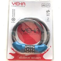 Khoá dây cáp YEHA dày 15mm dài 0,95m hàng Đài Loan