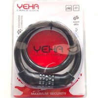 Khoá dây cáp YEHA dày 20mm dài 1m hàng Đài Loan