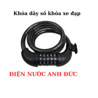 Khóa dây mã số dành cho xe đạp, xe máy