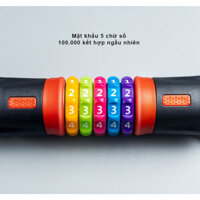 Khoá dây số mật mã màu cầu vòng Lydsto