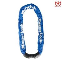 Khóa dây xích mở số Master Lock 8392 DPROCOL Khóa Xe Đạp Dài 0.9m x 8mm - MSOFT - Xanh Dương