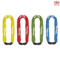 Khóa dây xích mở số Master Lock 8392 DPROCOL Khóa Xe Đạp Dài 0.9m x 8mm - MSOFT - Xanh Lá
