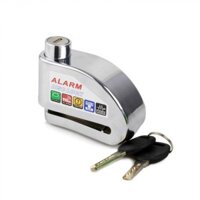 Khóa đĩa xe máy cao cấp có còi hú báo động chống trộm Kinbar ALARM LOCK