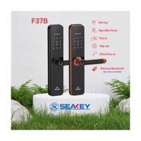 Khóa điện tử 6 cách mở khóa: App Bluetooth Sciener, vân tay, mật mã, thẻ mifare 1K, chìa khoá cơ và remote F37B – CÁI