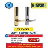 Khóa Điện Tử Giovani GSL- 159C136 Nhập Khẩu Từ Ý Bộ Nhớ Lưu Trữ Lớn Dễ Dàng Sử Dụng Kiểm Soát- Hàng Chính Hãng