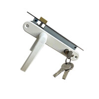 KHOÁ ĐƠN ĐIỂM CỬA NHỰA LÕI THÉP, CỬA NHÔM HỆ