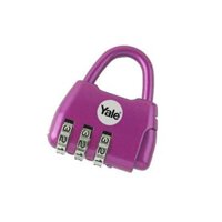 Khóa du lịch NOVELTY 3 số màu tím Yale Y-NOVELTY-2PURPLE khoá vali