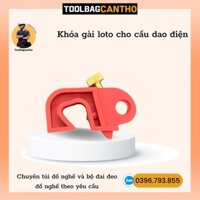 Khóa gài MCCB MK014 đường kính 12mm trong điện công nghiệp