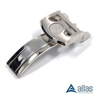 Khóa gập đồng hồ IWC màu bạc
