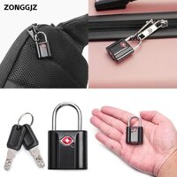 Khóa Hải Quan ZONGGJZ TSA, Tủ Khóa Có Chìa Khóa Hành Lý, Khóa Chống Trộm Dụng Cụ An Ninh Khóa Túi Du Lịch Du Lịch