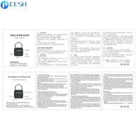 Khóa hẹn giờ màn hình LCD hạng nặng dành cho du lịch Ổ khóa chống nước và có thể sạc lại