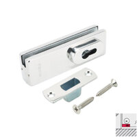 Khóa Kẹp Chân Kính Inox Bóng Hafele 981.00.66