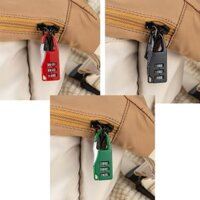Khóa kết hợp Mini khóa ổ khóa chống trộm khóa hành lý ký túc xá học sinh túi đi học tủ khóa ngăn kéo khóa nhỏ chống thấm nước BH250330A