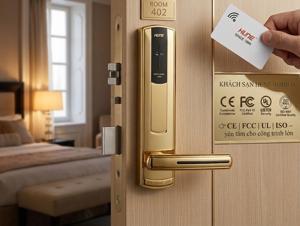 Khóa khách sạn Hune 918BP-D