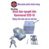 kHÓA KÍNH BÁN NGUYỆT ĐƠN HAMMERED 828-01 [HÀNG CHÍNH HÃNG]