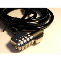 Khóa Laptop Số KINGMASTER CP1300- Chính Hãng 100%, Khóa Chìa Tròn, Dây 1.8m Cứng Cáp- Khóa Sơn Tĩnh Điện