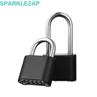 Khóa mật khẩu 4 chữ số SPARKLELAP, Khóa kết hợp số chắc chắn chống gỉ, Vali khóa chống trộm an toàn bền bỉ di động