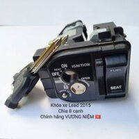 Khóa máy xe Lead 2015 chìa 8 cạnh chống trộm cao cấp chính hãng VƯƠNG NIỆM 🇻🇳