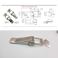Khóa mỏ vịt, Khóa inox, Khóa Hộp , Khóa Hòm: SF001 inox 304