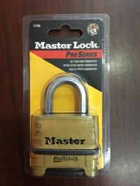 Khóa móc mở số Master Lock 57mm 1175D (Vàng Đồng)