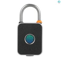 Khóa móc vân tay Khóa khóa Khóa móc thông minh với không cần chìa khóa Sinh trắc học chống nước Sạc USB cho phòng tập thể dục Túi hành lý Xe đạp Ba lô Hàng rào Khóa vân tay kipo2.28