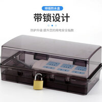 Khóa Ngoài Trời Chống Trộm Ổ Cắm Hộp Bảo Vệ Cho Xe Điện Khóa Sạc Cắm Bảng Dây Hộp Bảo Quản