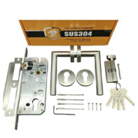 KHÓA PHÂN THỂ JEELY - KHÓA TAY GẠT cửa gỗ,cửa nhựa, cửa nhôm, cửa sắt - KHÓA CỬA INOX SUS304 - S01.02.03