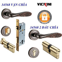 KHÓA PHÂN THỂ VICKINI MÀU NÂU NHO CAO CẤP 34568