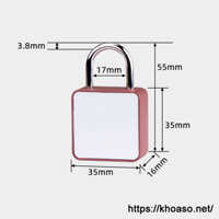 Khóa số chống trộm vali, balo, túi xách, ngăn tủ… NBYT DH102