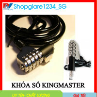 Khóa số Laptop KINGMASTER CP1300- Chính hãng 100%- Khóa sơn tĩnh điện, cứng cáp- dài 1.8m