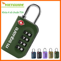 Khóa số vali du lịch TSA 4 số – AN TÂM BẢO VỆ HÀNH LÝ MỌI CHẶNG ĐƯỜNG ✈️